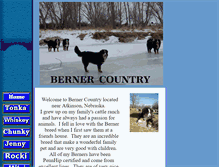 Tablet Screenshot of bernercountry.net
